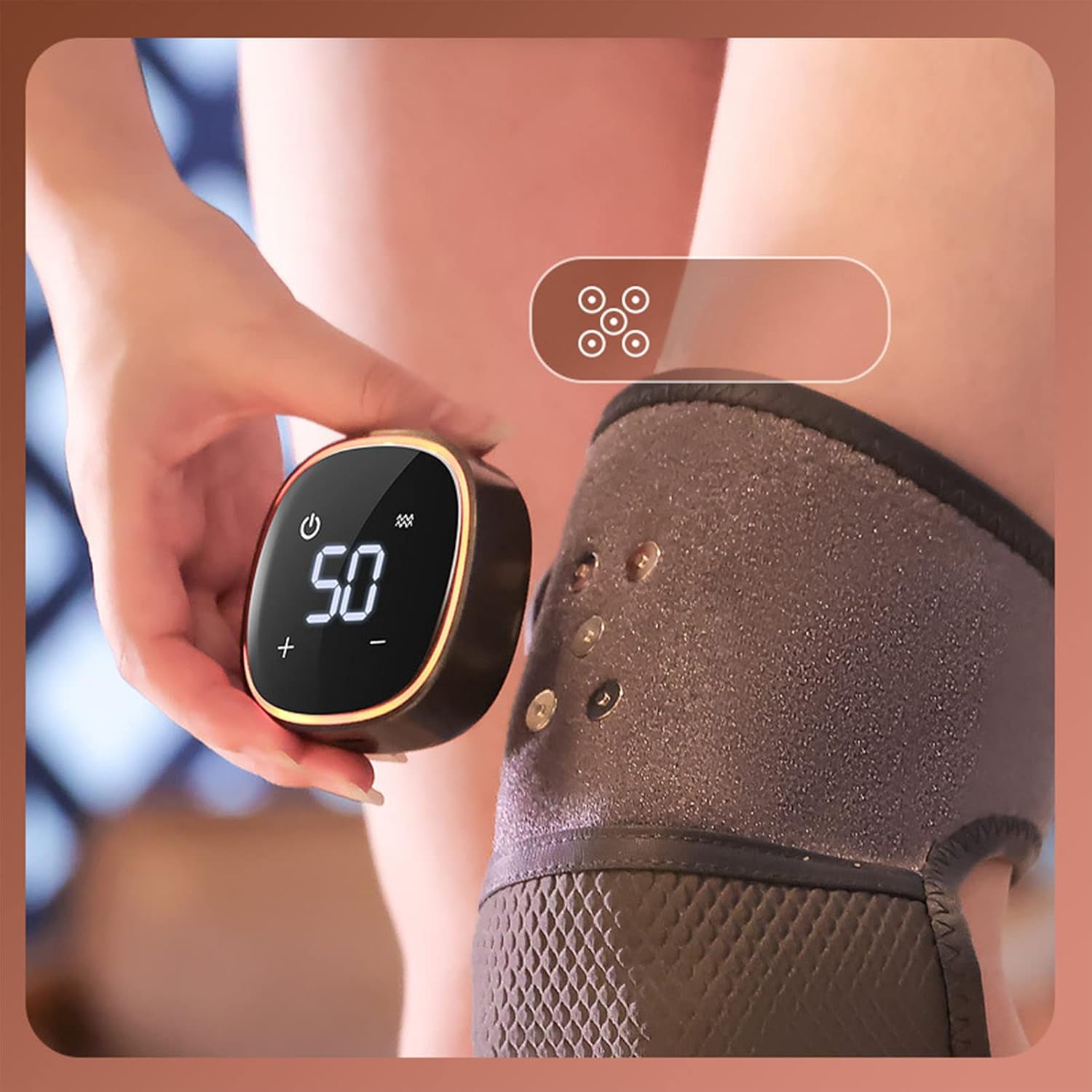KneeRelief Pro | Masajeador de rodillas premium
