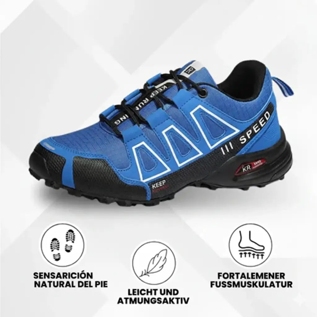OrthoTrekking Hallux Zapatos de Senderismo y Trekking Ergonómicos.