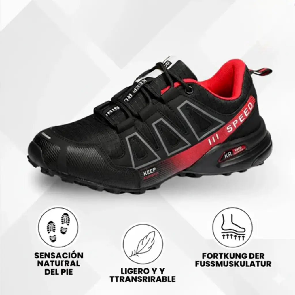 OrthoTrekking Hallux Zapatos de Senderismo y Trekking Ergonómicos.