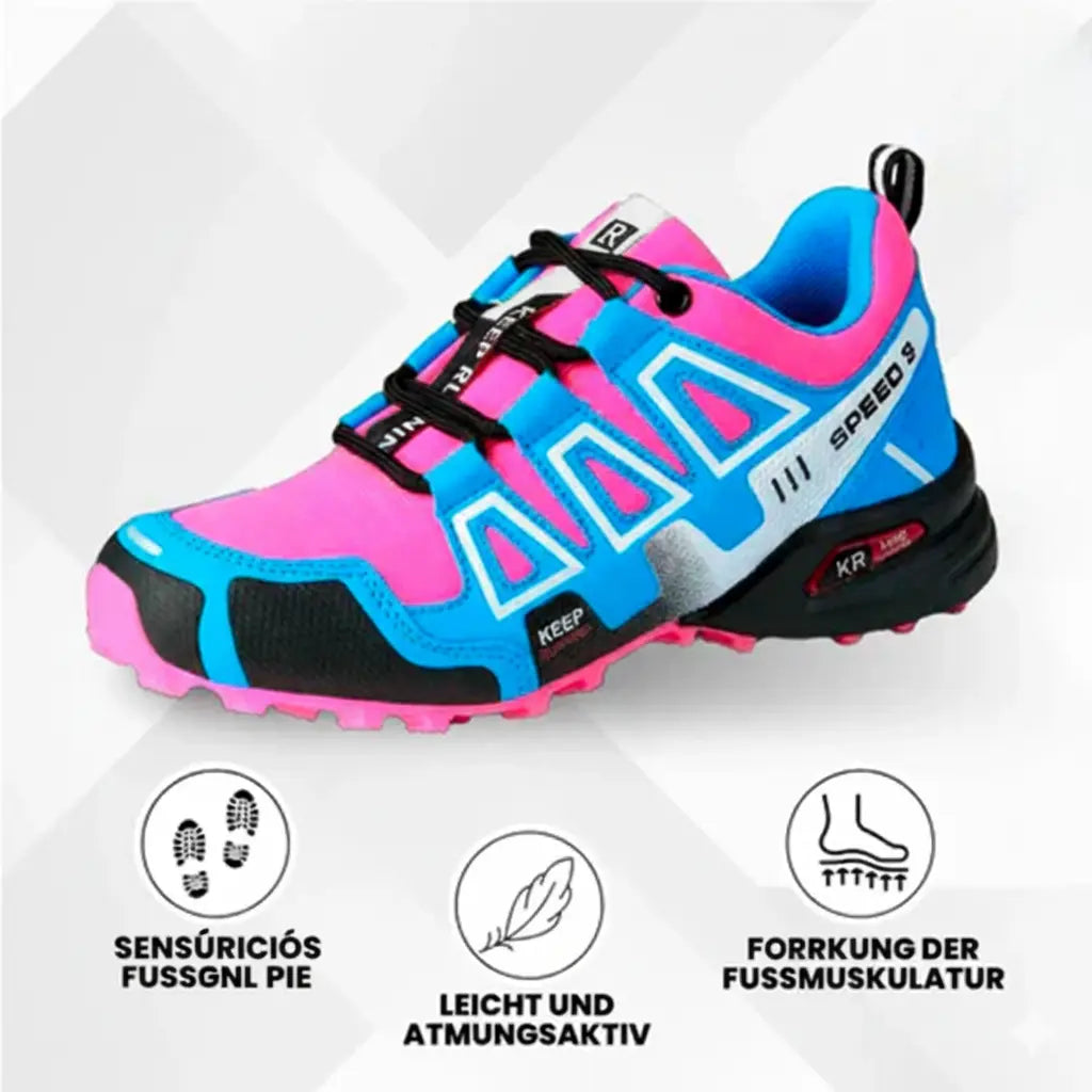 OrthoTrekking Hallux Zapatos de Senderismo y Trekking Ergonómicos.