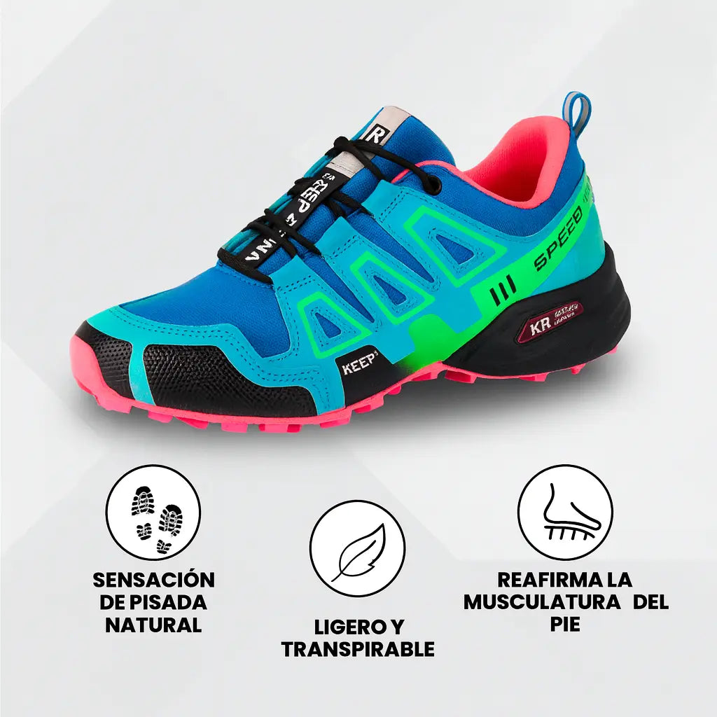 OrthoTrekking Hallux Zapatos de Senderismo y Trekking Ergonómicos.