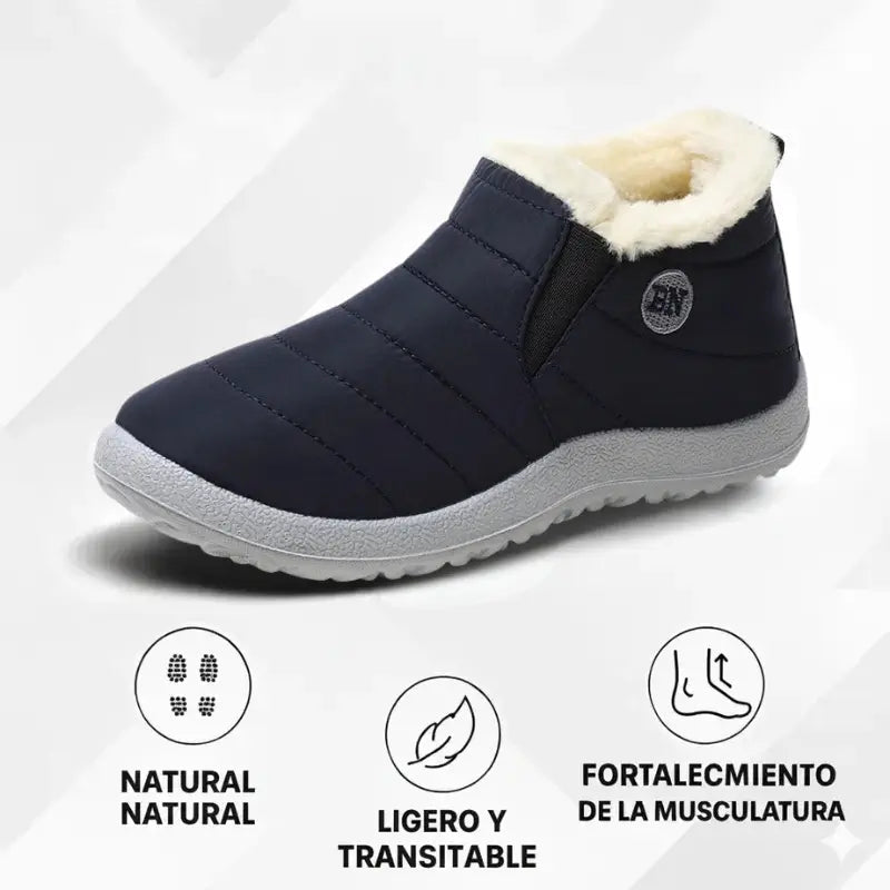 BOTA DE INVIERNO FORRADA Y IMPERMEABLE | ORTHOPOLAR - Meriva 🇲🇽
