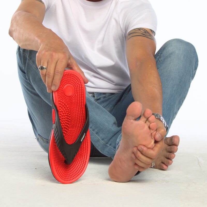 Chinelo Masajeador Ortopédico Sport Negro - Meriva 🇲🇽