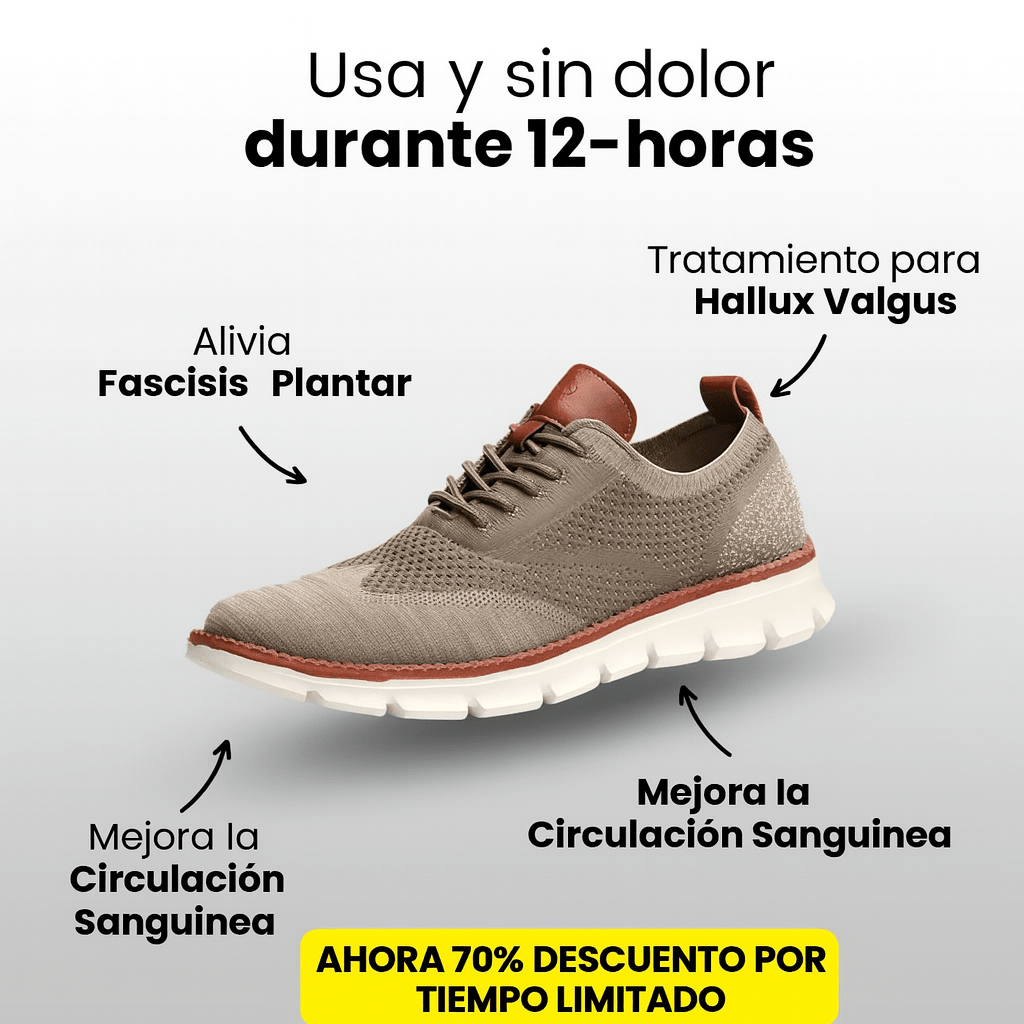 Flex Confort | Zapatos Slip On Transpirables y Cómodos - Meriva 🇲🇽