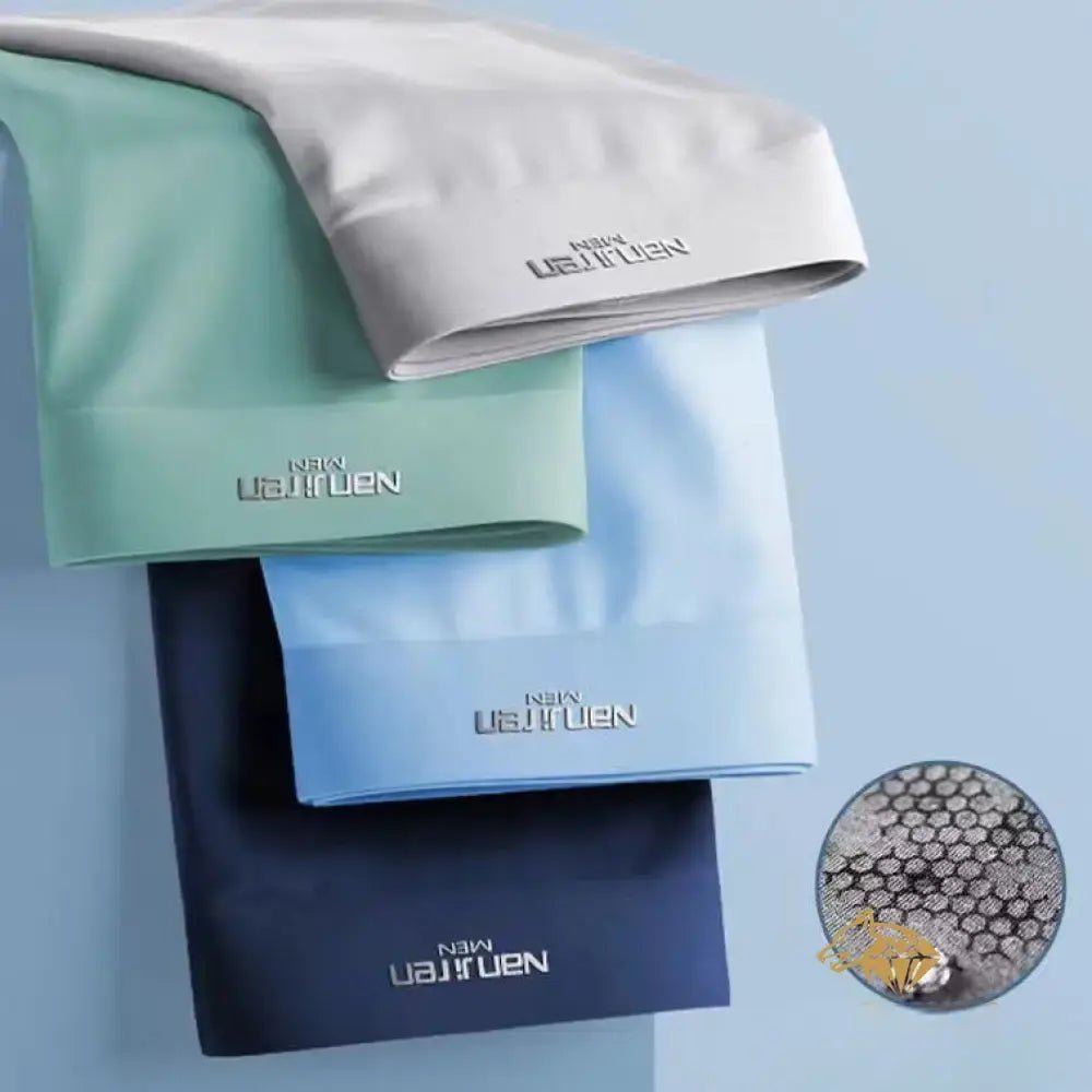 GLACIERBOXER | Box IceSilk - Paquete de 4 Boxers - Meriva 🇲🇽