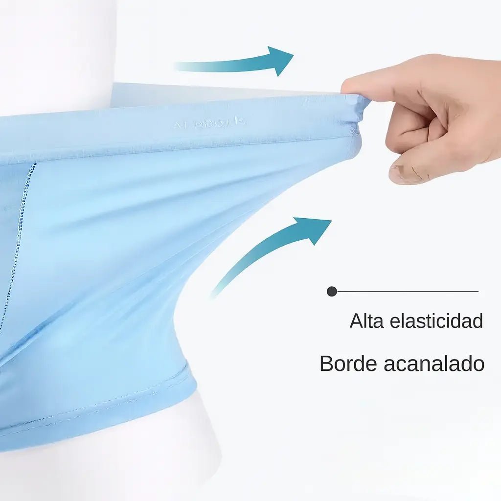GLACIERBOXER | Box IceSilk - Paquete de 4 Boxers - Meriva 🇲🇽