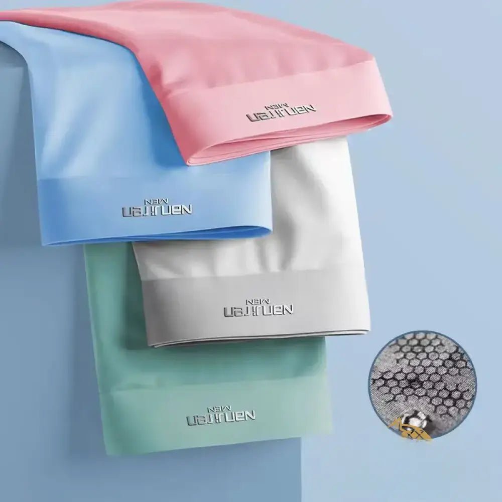 GLACIERBOXER | Box IceSilk - Paquete de 4 Boxers - Meriva 🇲🇽