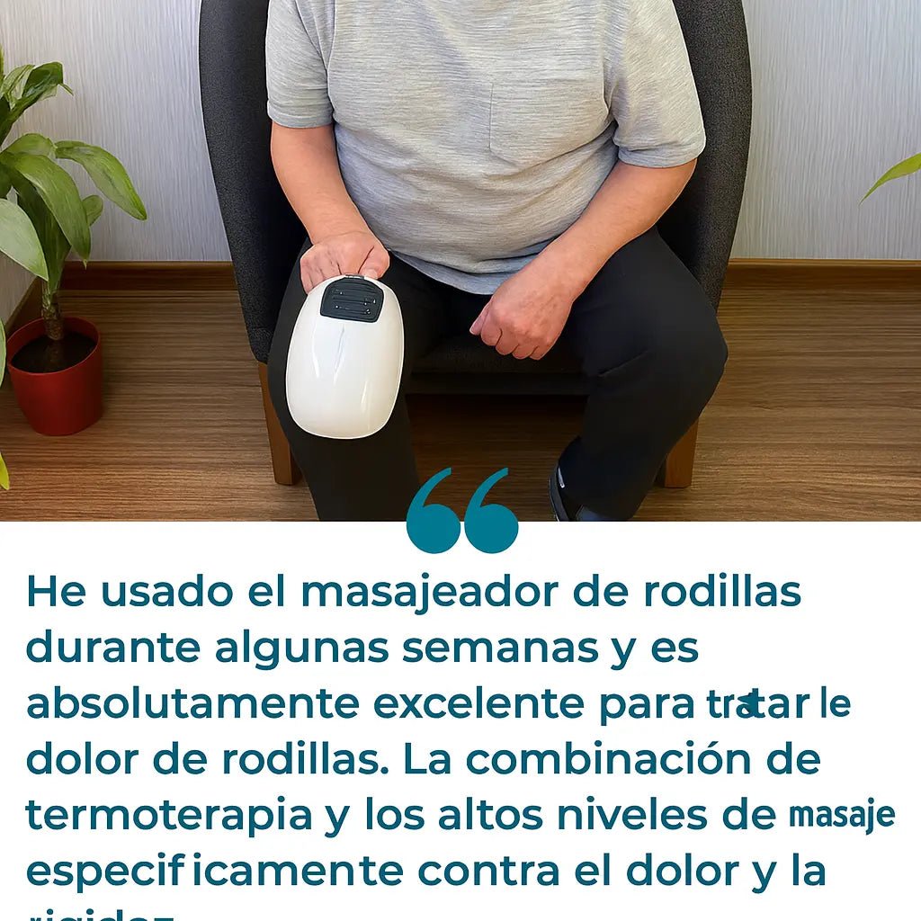 KneeRelief | Dispositivo de Masaje para Rodillas 3 - en - 1 - Meriva 🇲🇽