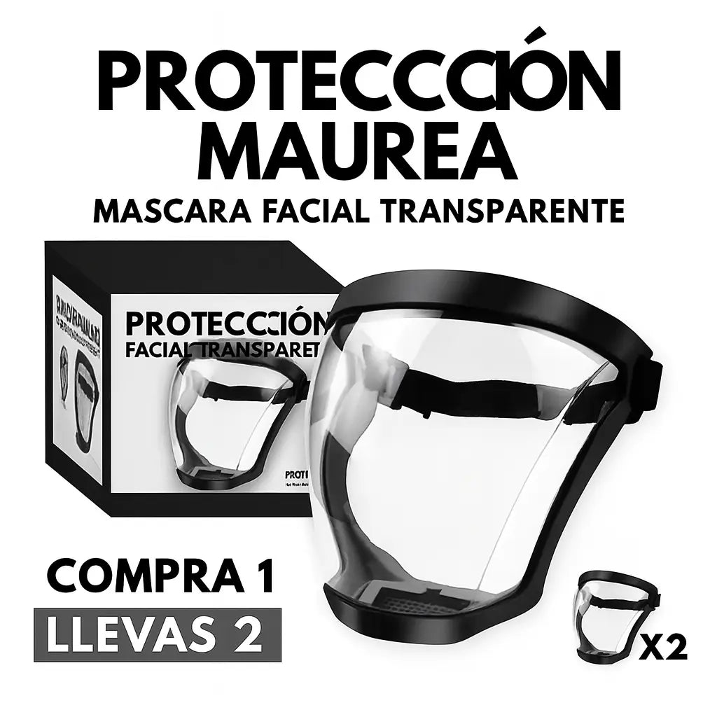 Máscara Facial Protectora VitaMask - Meriva 🇲🇽
