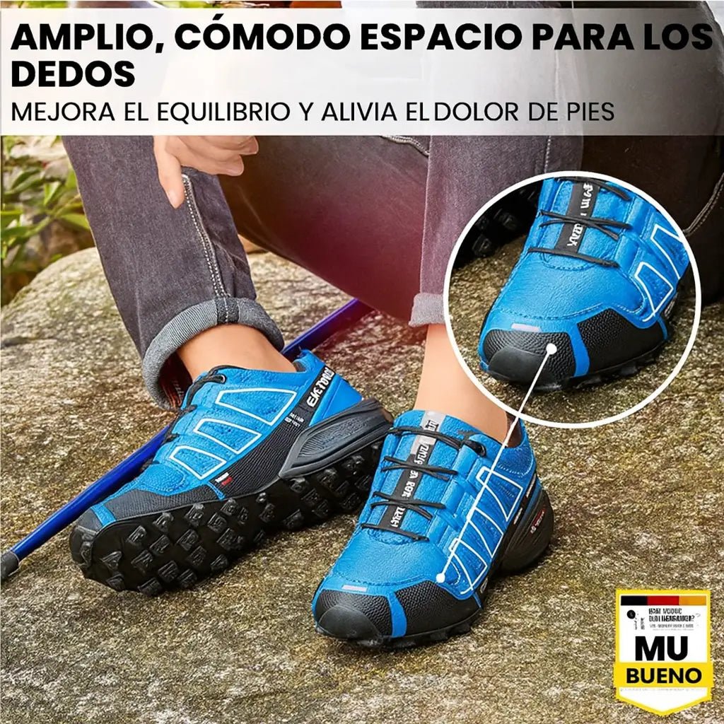 OrthoTrekking Hallux Zapatos de Senderismo y Trekking Ergonómicos. - Meriva 🇲🇽