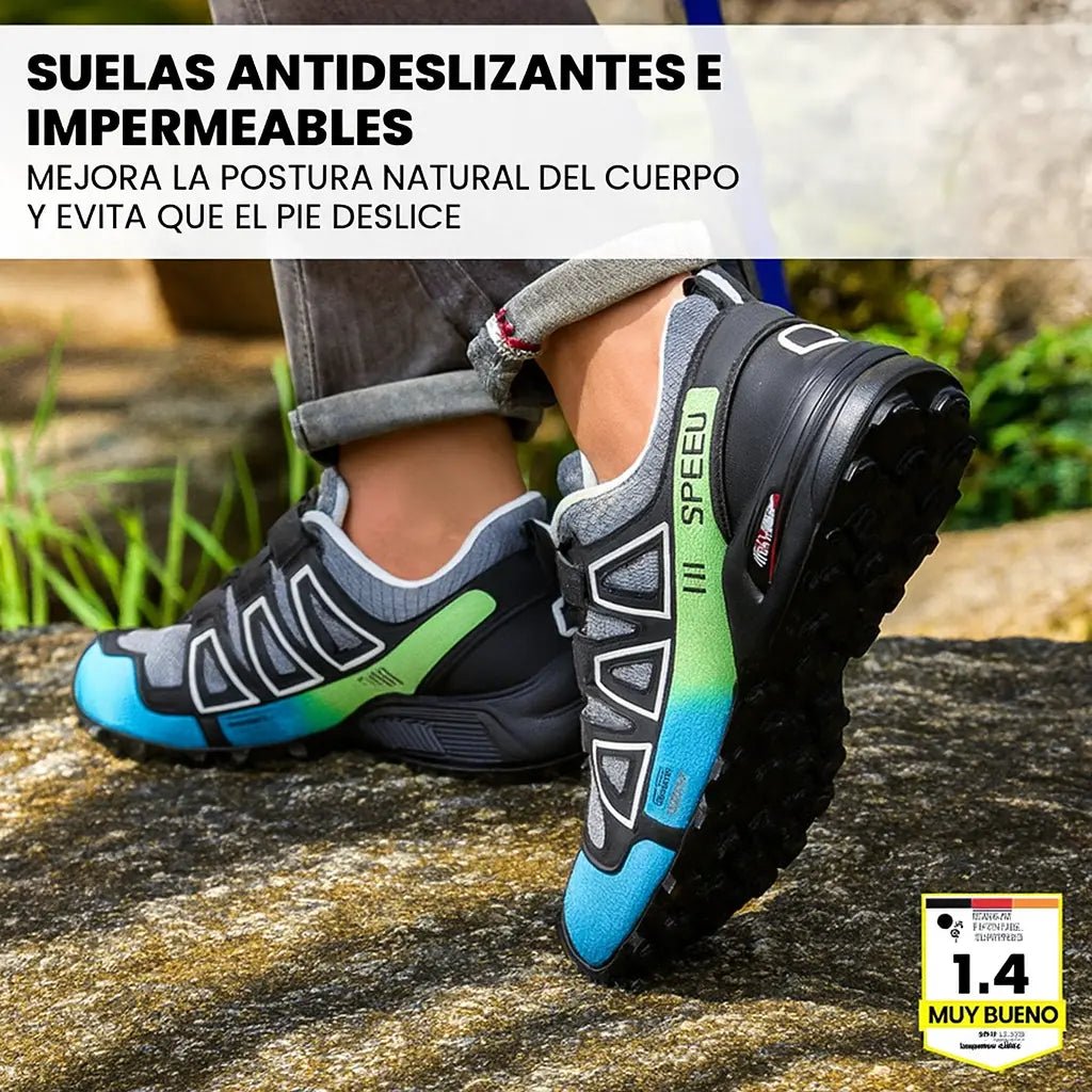 OrthoTrekking Hallux Zapatos de Senderismo y Trekking Ergonómicos. - Meriva 🇲🇽