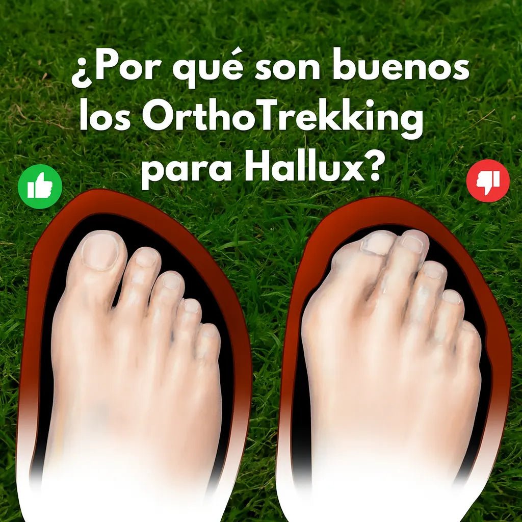 OrthoTrekking Hallux Zapatos de Senderismo y Trekking Ergonómicos. - Meriva 🇲🇽