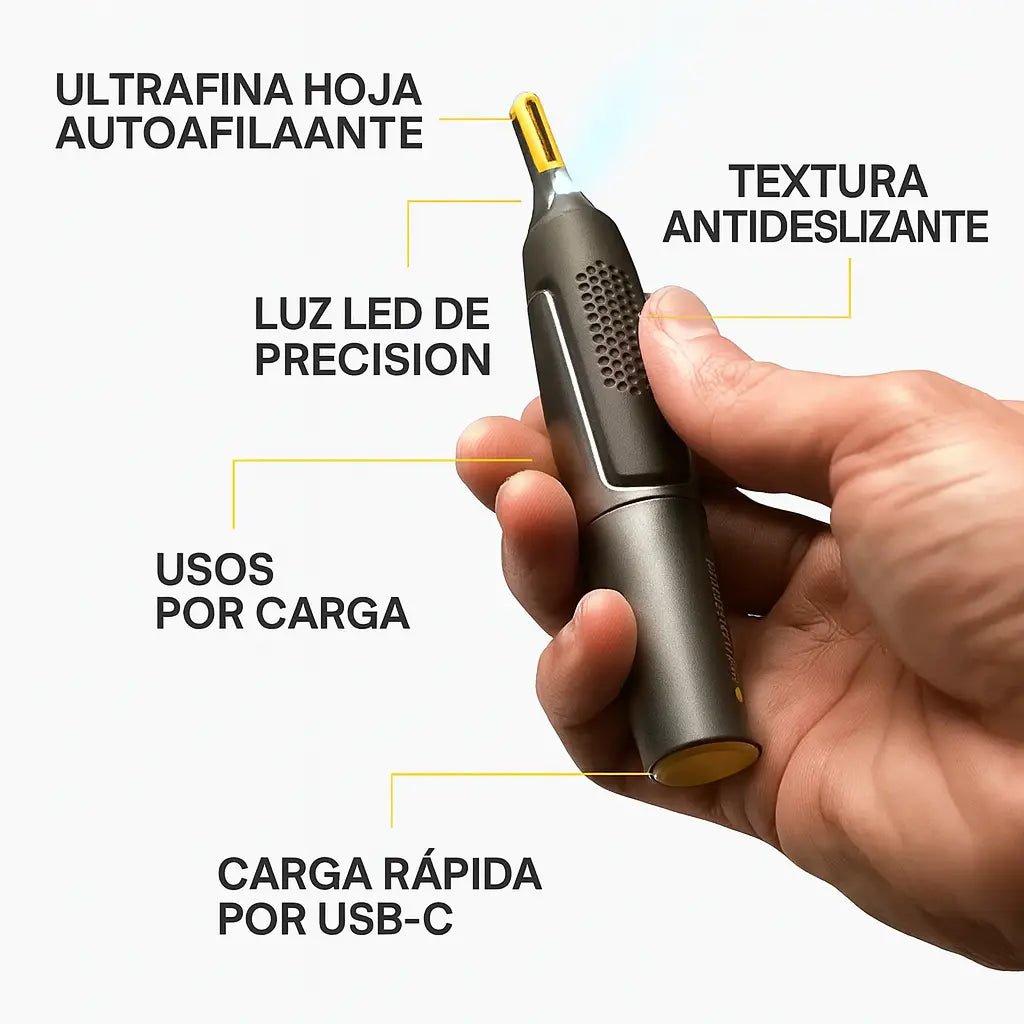 PrecisionX | Máquina de Afeitar Masculina - Meriva 🇲🇽