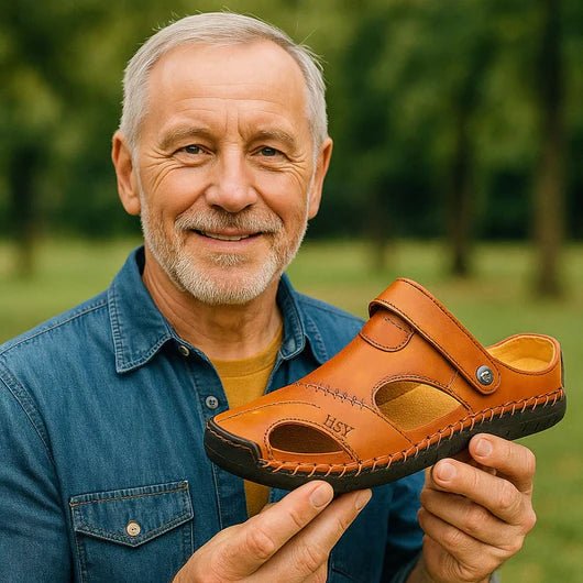 Sandalias Ortopédicas de Cuero | OrthoFlex - Meriva 🇲🇽