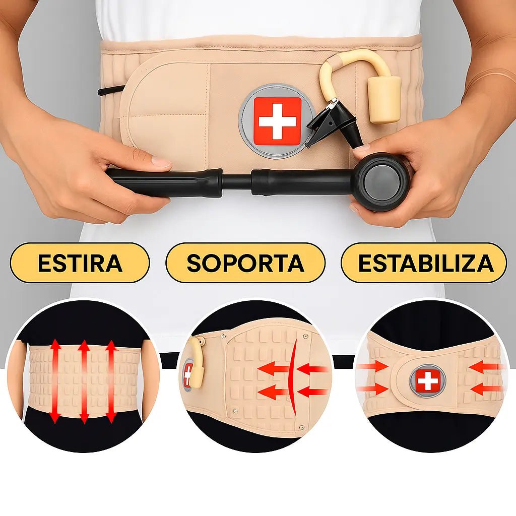 SpineX | Corrector de Postura Lumbara - Meriva 🇲🇽