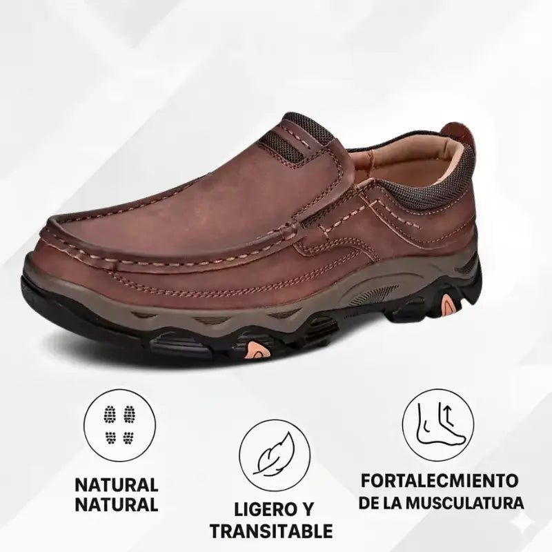 ZAPATO ORTOPÉDICO DE CUERO PARA HOMBRES | ORTHOMASTER - Meriva 🇲🇽