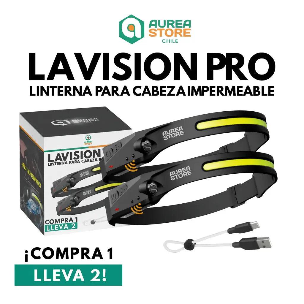 LAVISION PRO | Linterna Orbital Impermeable