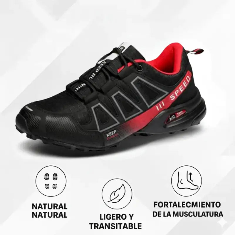 OrthoTrekking Hallux Zapatos de Senderismo y Trekking Ergonómicos.