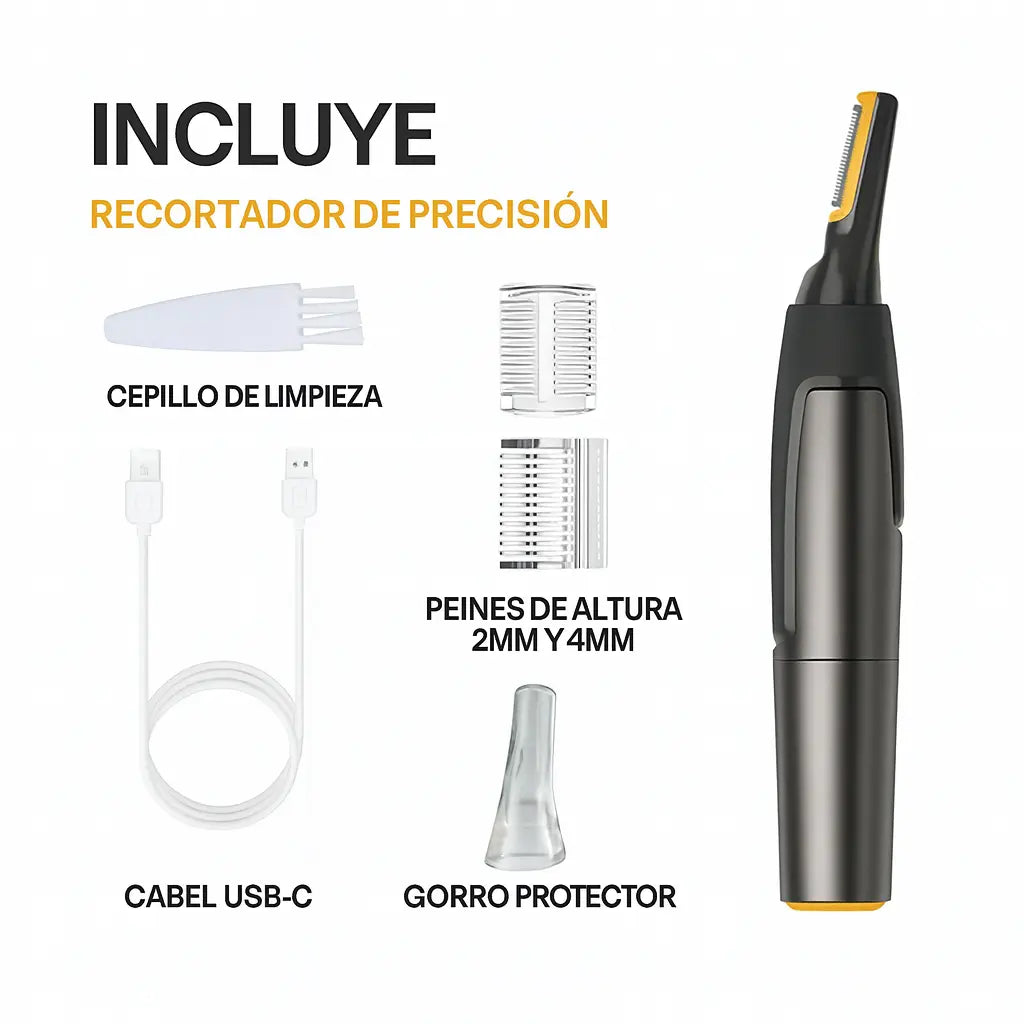 PrecisionX | Máquina de Afeitar Masculina