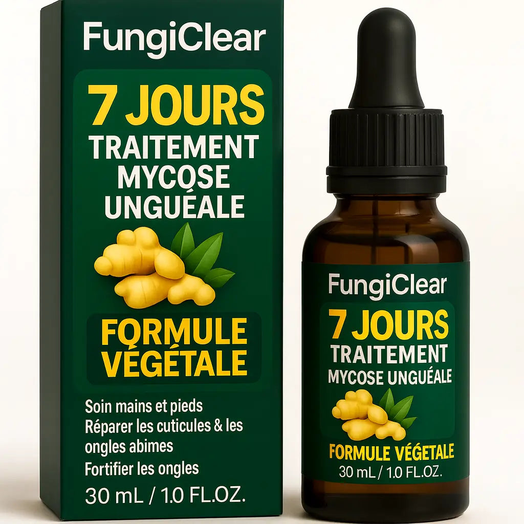 FungiClear™ – Suero Reparador para Uñas