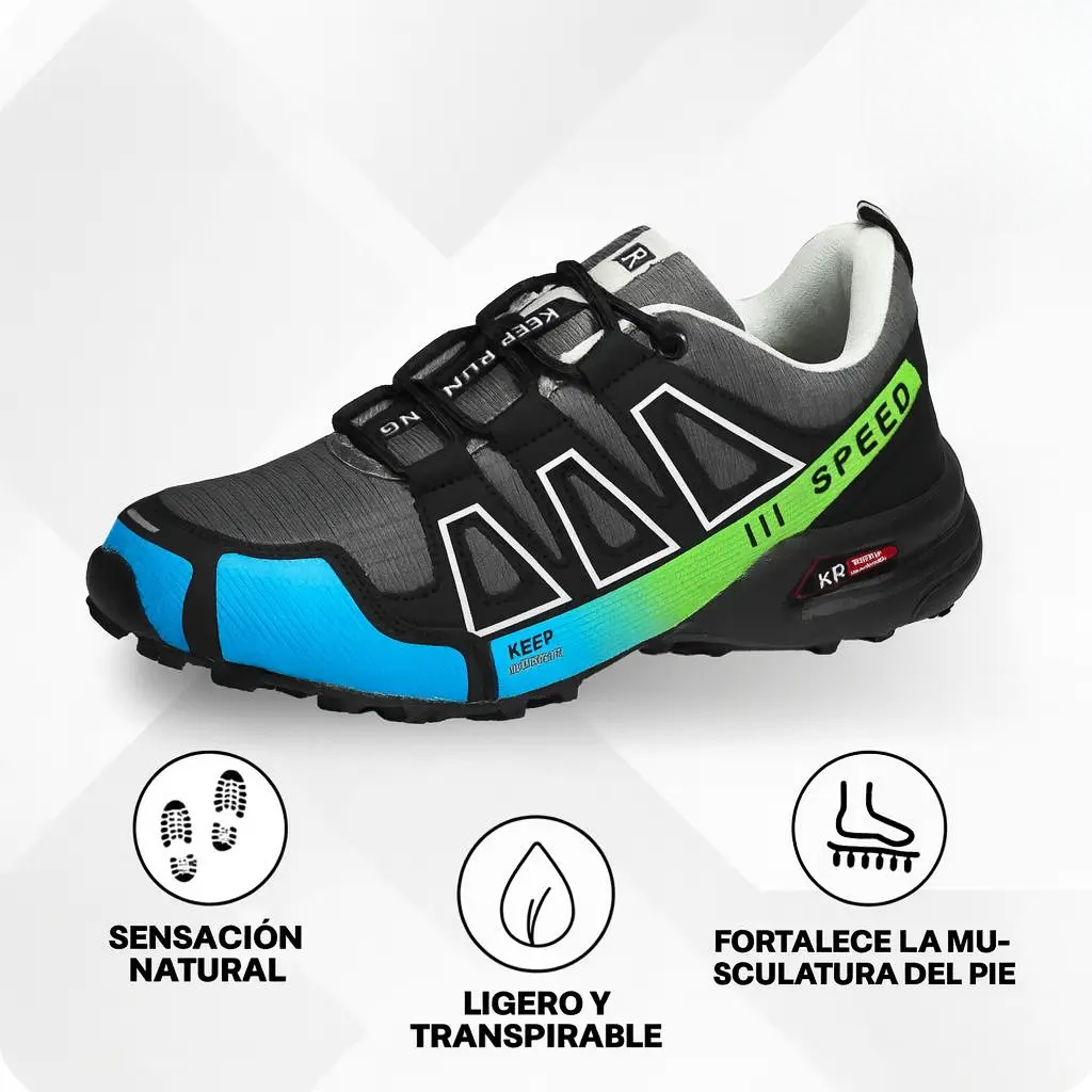 OrthoTrekking Hallux Zapatos de Senderismo y Trekking Ergonómicos.