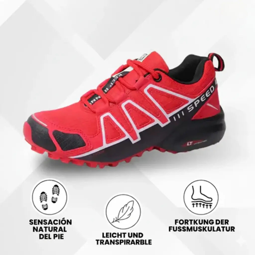 OrthoTrekking Hallux Zapatos de Senderismo y Trekking Ergonómicos.