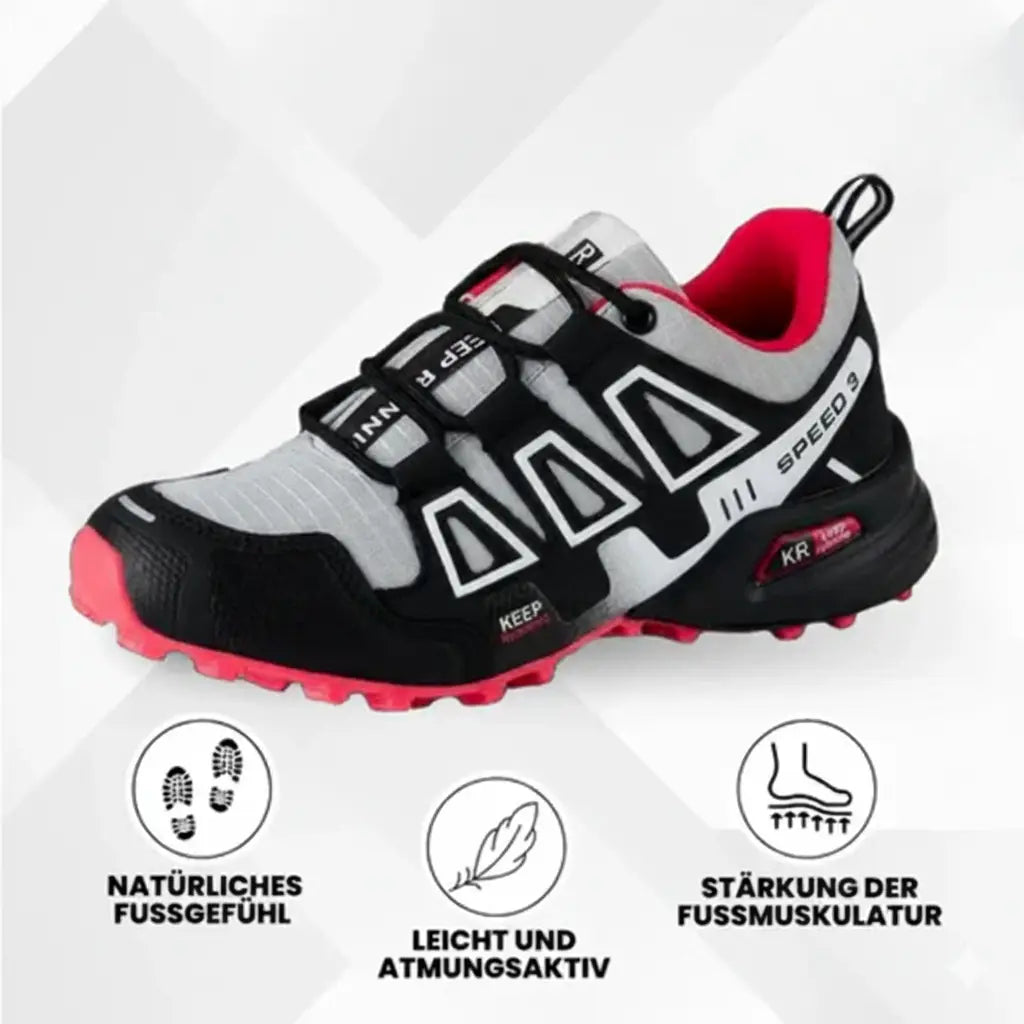 OrthoTrekking Hallux Zapatos de Senderismo y Trekking Ergonómicos.