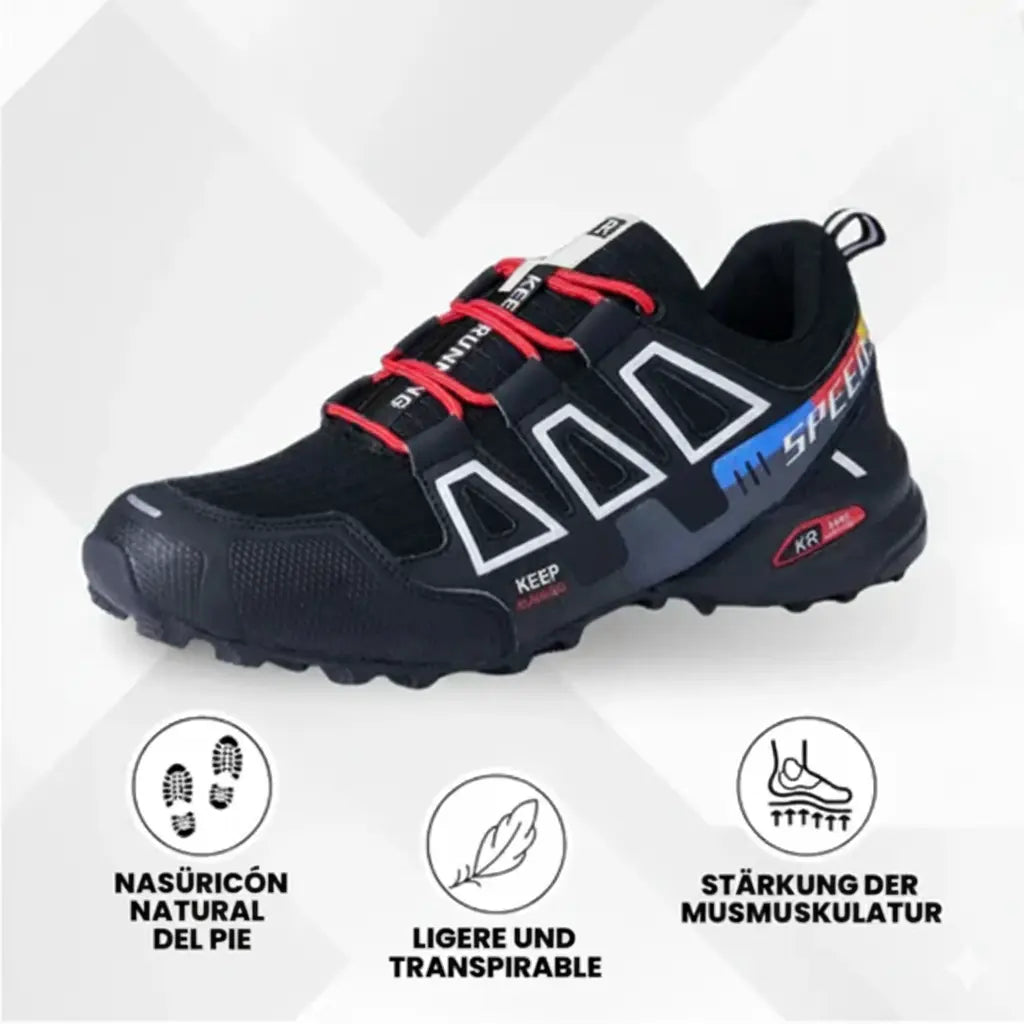 OrthoTrekking Hallux Zapatos de Senderismo y Trekking Ergonómicos.