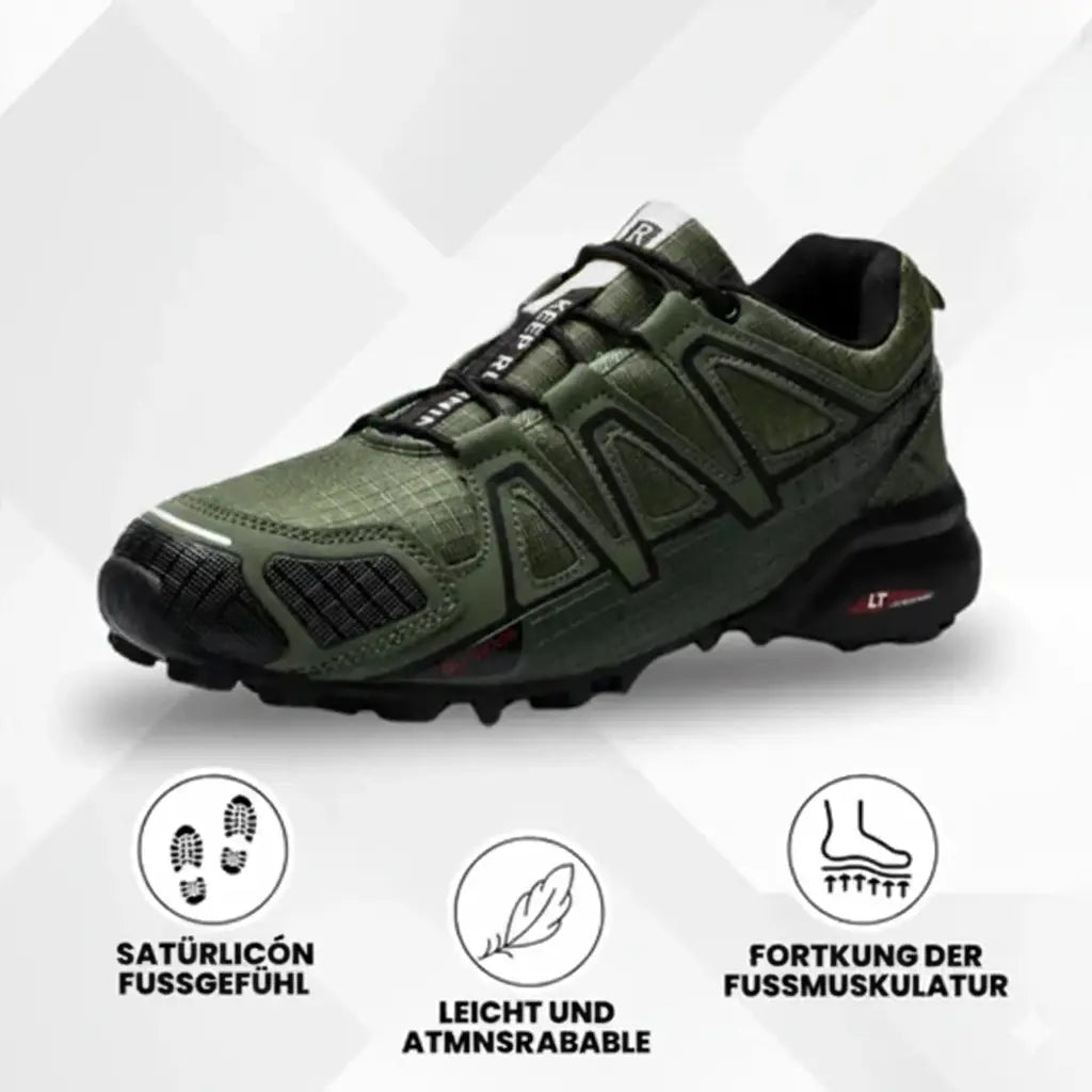 OrthoTrekking Hallux Zapatos de Senderismo y Trekking Ergonómicos.