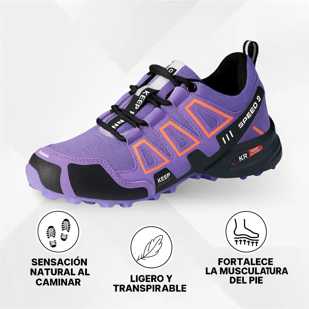 OrthoTrekking Hallux Zapatos de Senderismo y Trekking Ergonómicos.