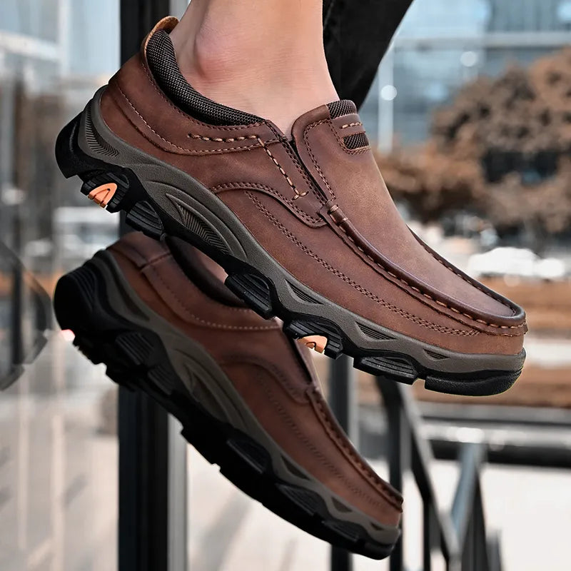 ZAPATO ORTOPÉDICO DE CUERO PARA HOMBRES | ORTHOMASTER