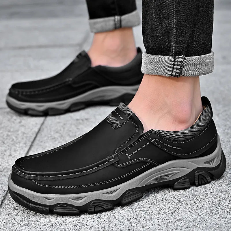 ZAPATO ORTOPÉDICO DE CUERO PARA HOMBRES | ORTHOMASTER