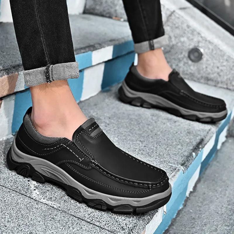 ZAPATO ORTOPÉDICO DE CUERO PARA HOMBRES | ORTHOMASTER