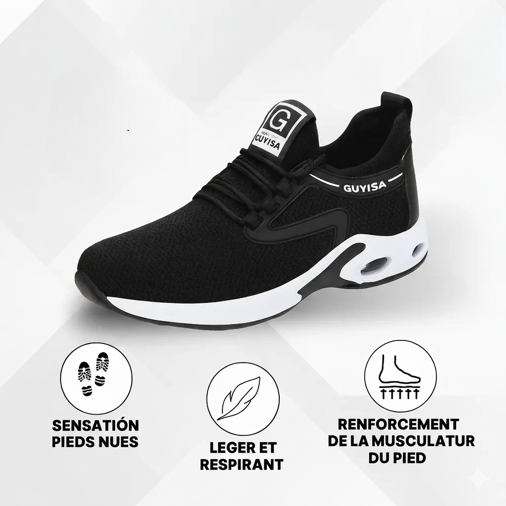 Zapato de Seguridad Ergonómico Orthostahl que Alivia el Dolor