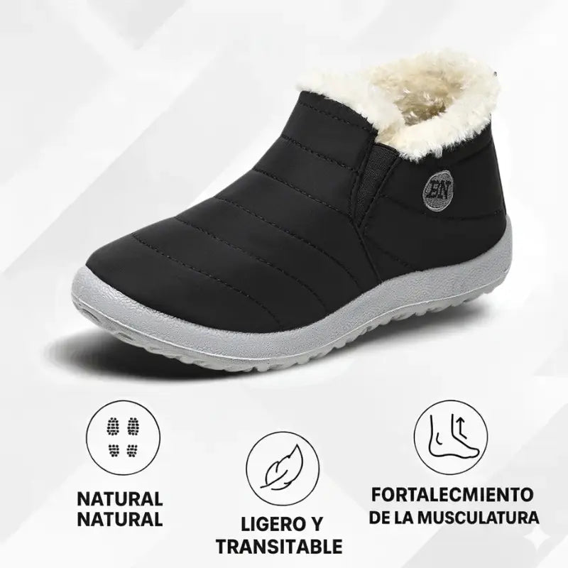 BOTA DE INVIERNO FORRADA Y IMPERMEABLE | ORTHOPOLAR - Meriva 🇲🇽
