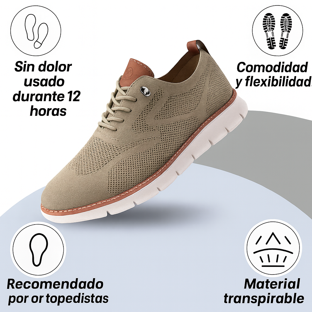 Flex Confort | Zapatos Slip On Transpirables y Cómodos