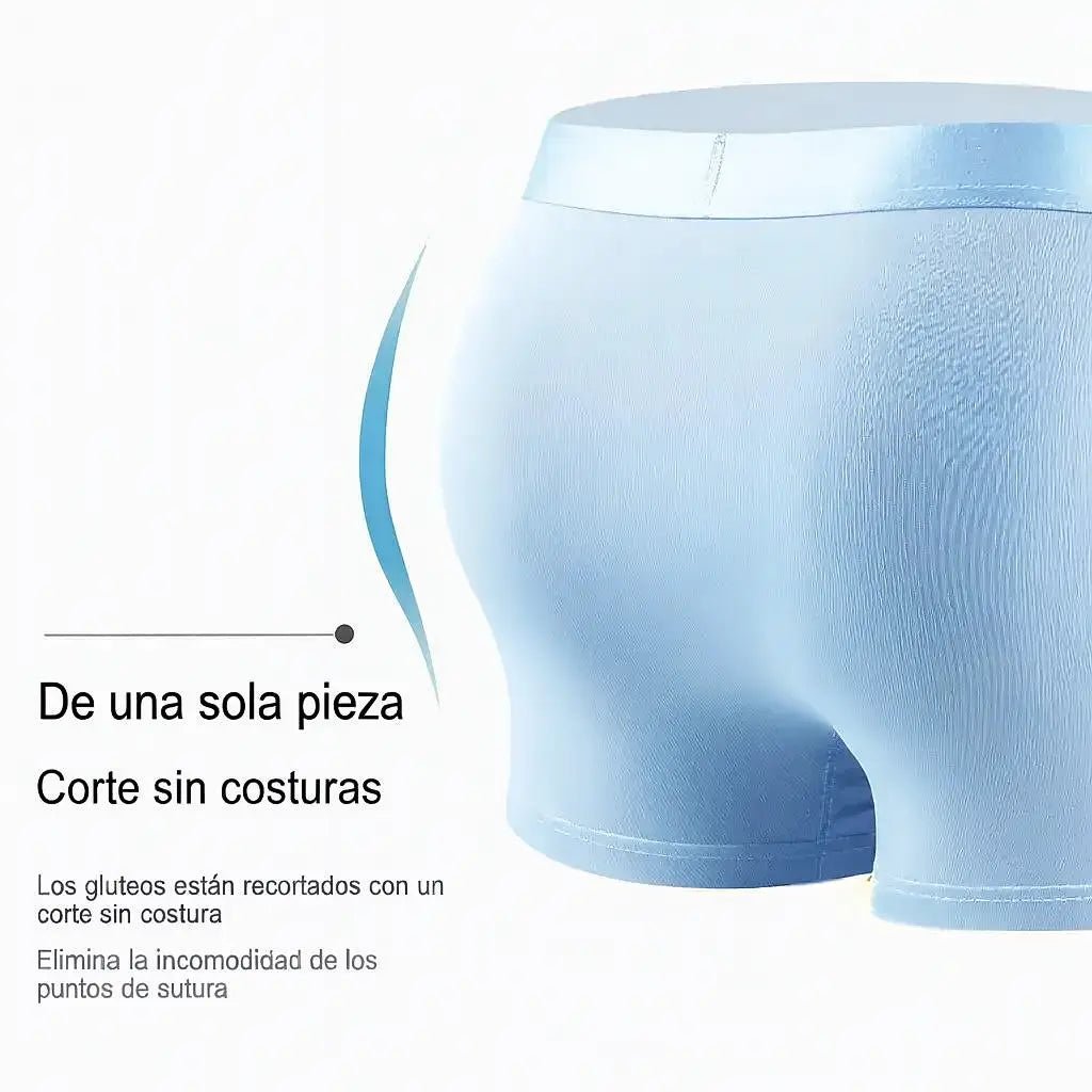 GLACIERBOXER | Box IceSilk - Paquete de 4 Boxers - Meriva 🇲🇽