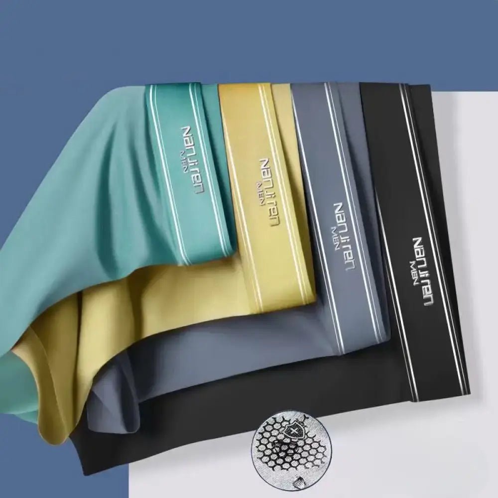 GLACIERBOXER | Box IceSilk - Paquete de 4 Boxers - Meriva 🇲🇽