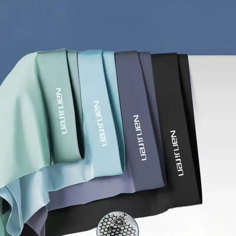 GLACIERBOXER | Box IceSilk - Paquete de 4 Boxers - Meriva 🇲🇽