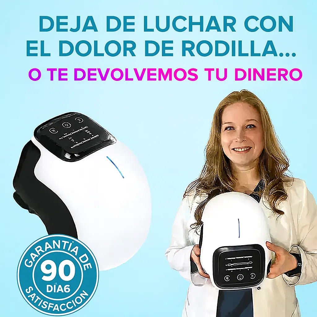 KneeRelief | Dispositivo de Masaje para Rodillas 3 - en - 1 - Meriva 🇲🇽