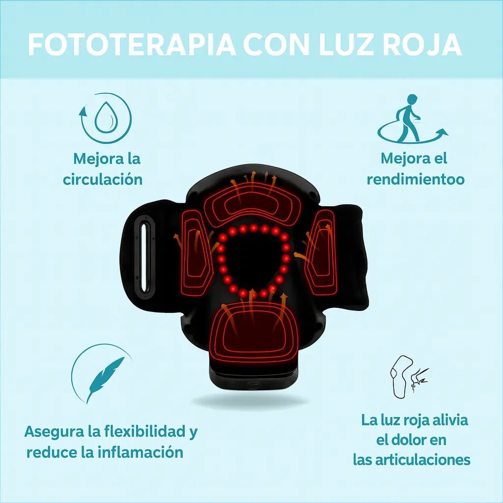 KneeRelief | Dispositivo de Masaje para Rodillas 3 - en - 1 - Meriva 🇲🇽