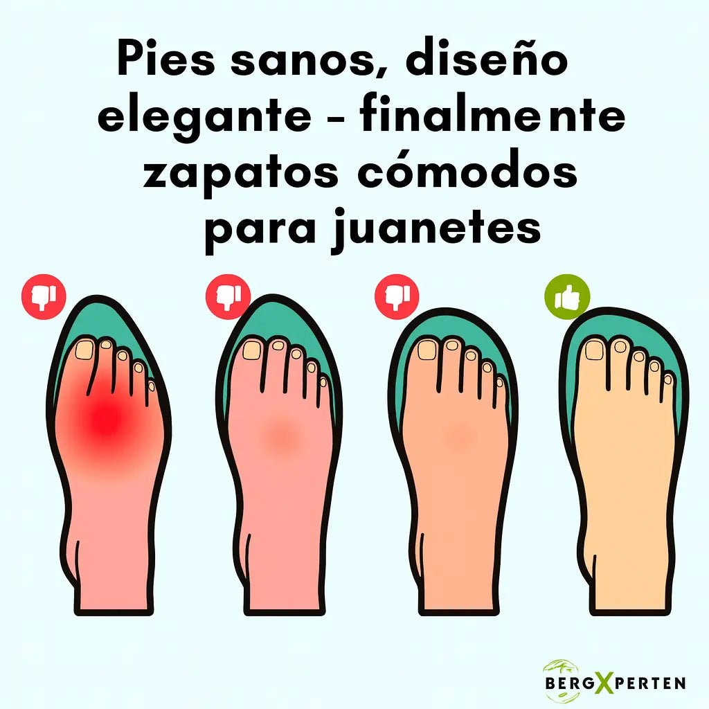 OrthoTrekking Hallux Zapatos de Senderismo y Trekking Ergonómicos. - Meriva 🇲🇽