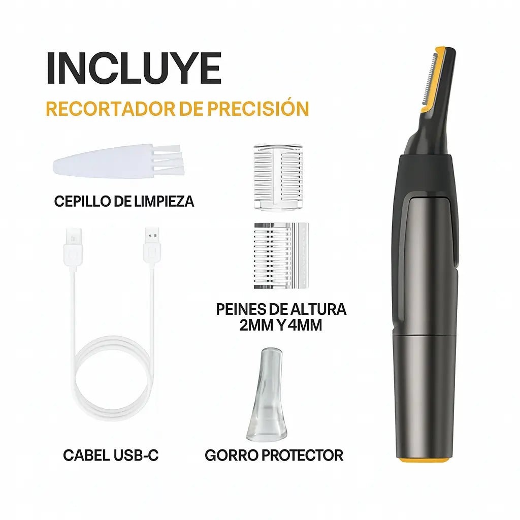 PrecisionX | Máquina de Afeitar Masculina - Meriva 🇲🇽