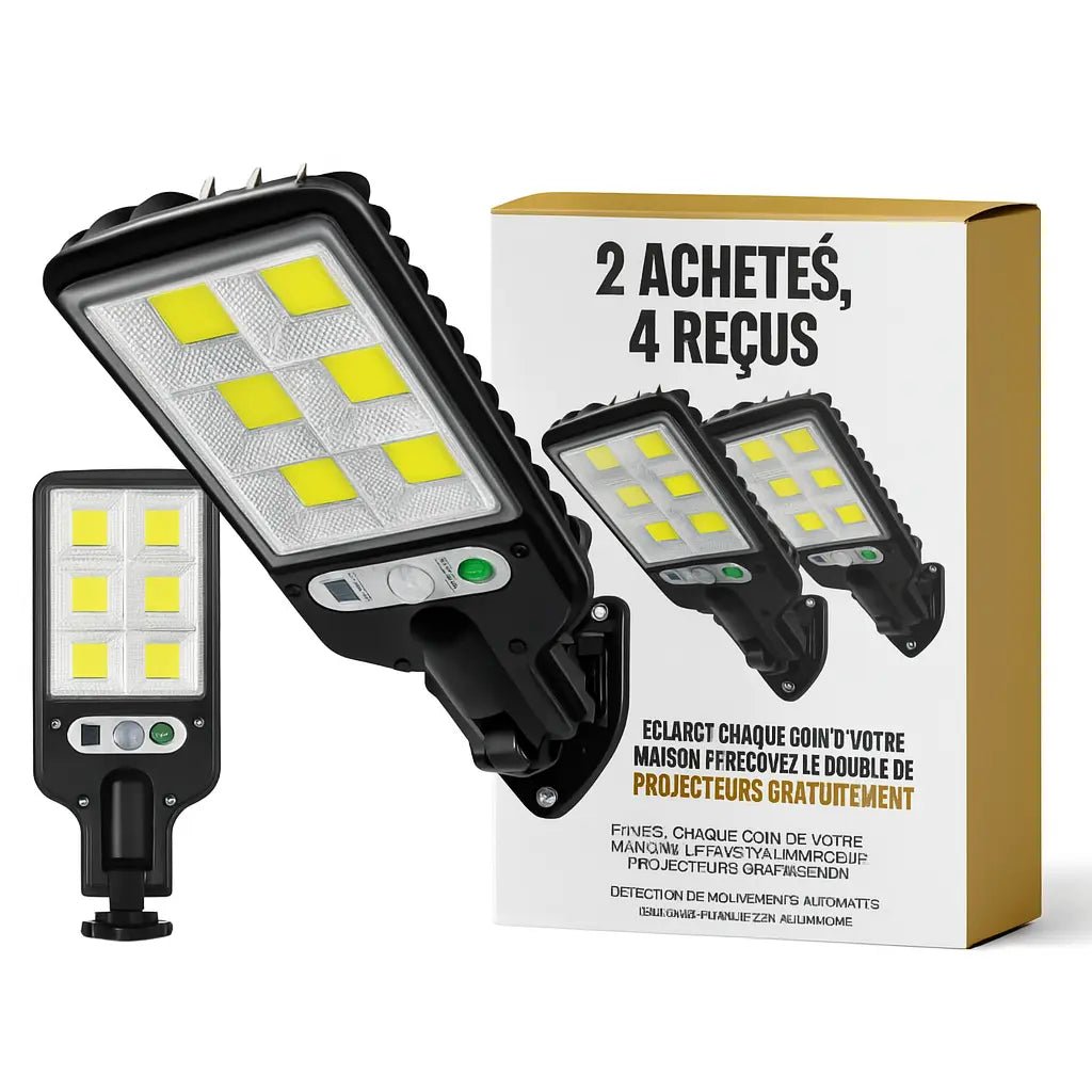 Proyector Solar LED | IlumiMax (Liquidación 🔥) - Meriva 🇲🇽