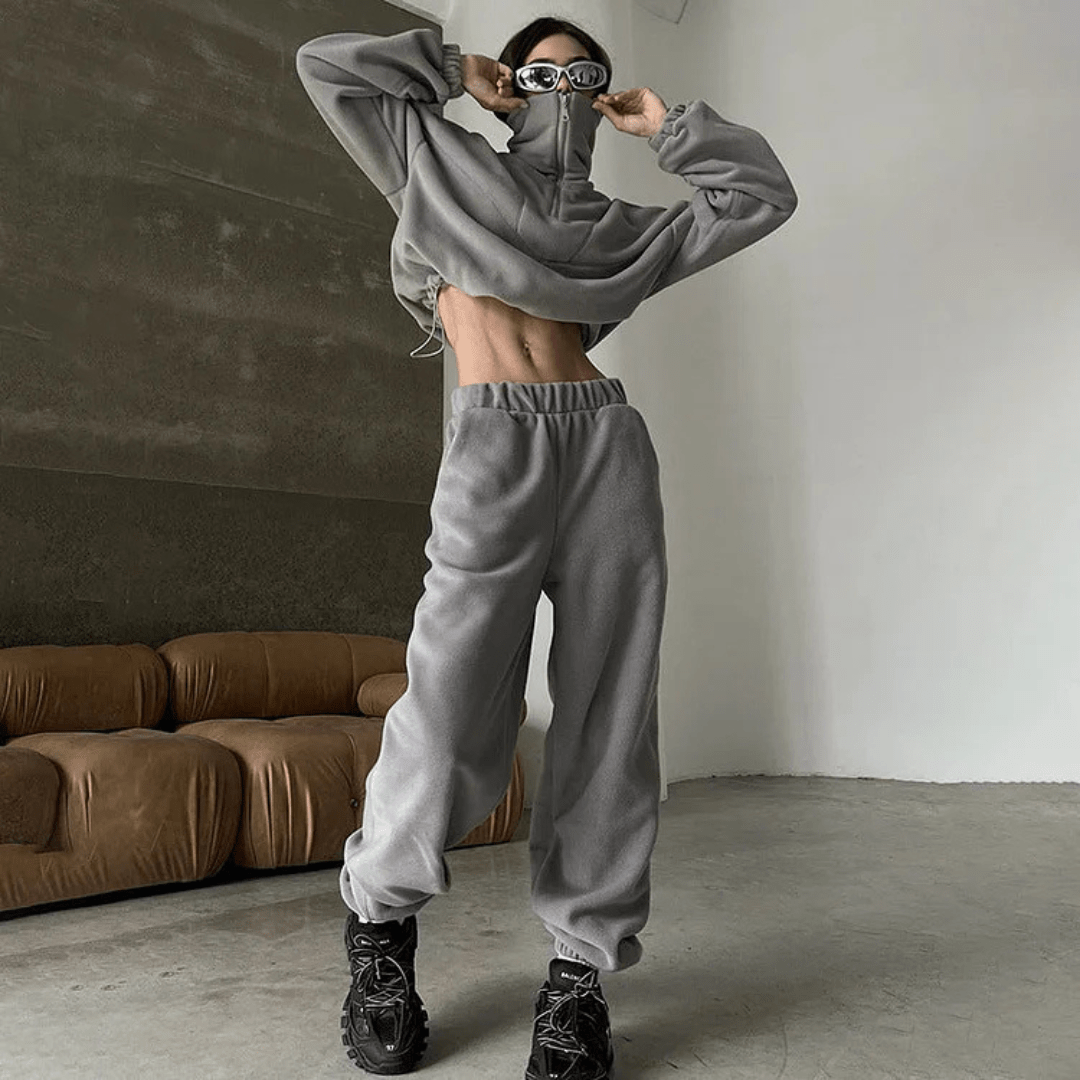 Suéter de cuello con cremallera Aliyana para mujeres - Meriva 🇲🇽