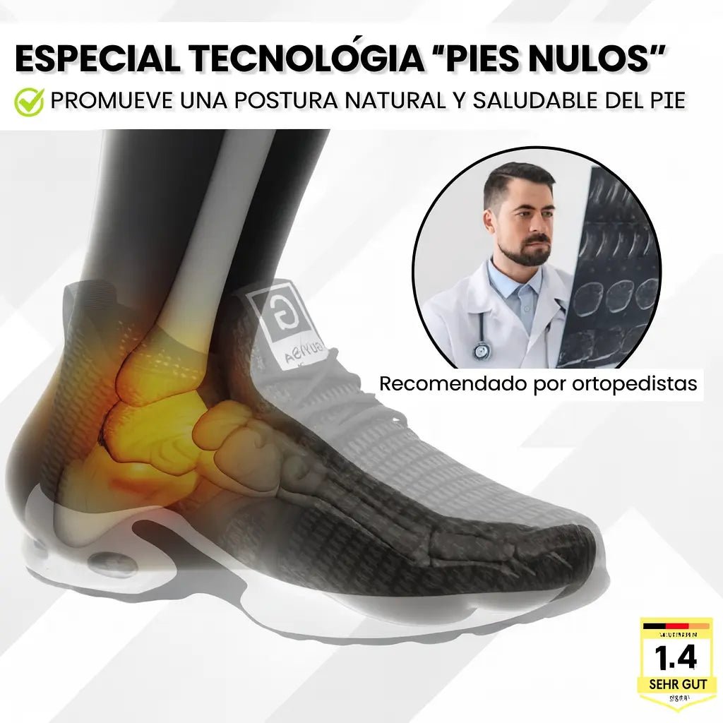 Zapato de Seguridad Ergonómico Orthostahl que Alivia el Dolor - Meriva 🇲🇽