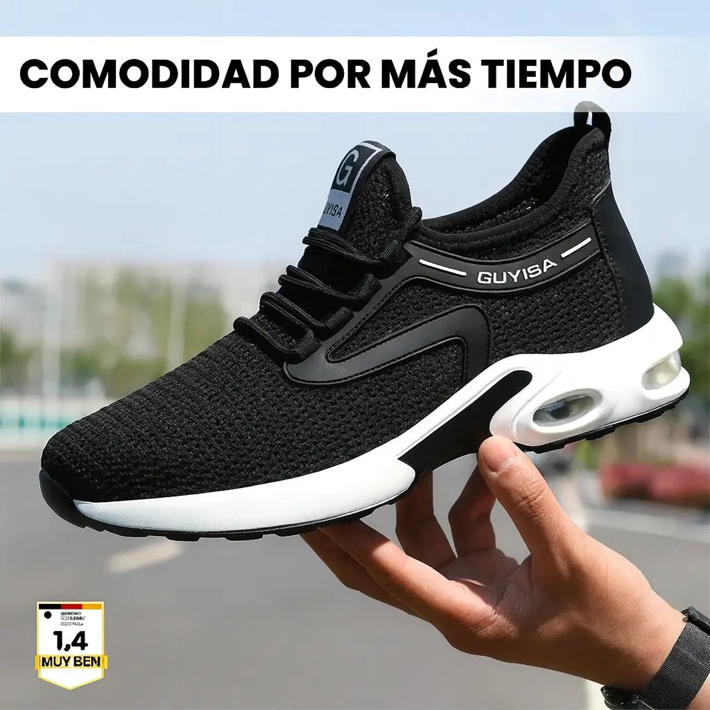 Zapato de Seguridad Ergonómico Orthostahl que Alivia el Dolor - Meriva 🇲🇽