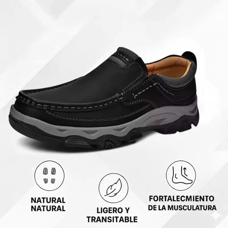ZAPATO ORTOPÉDICO DE CUERO PARA HOMBRES | ORTHOMASTER - Meriva 🇲🇽