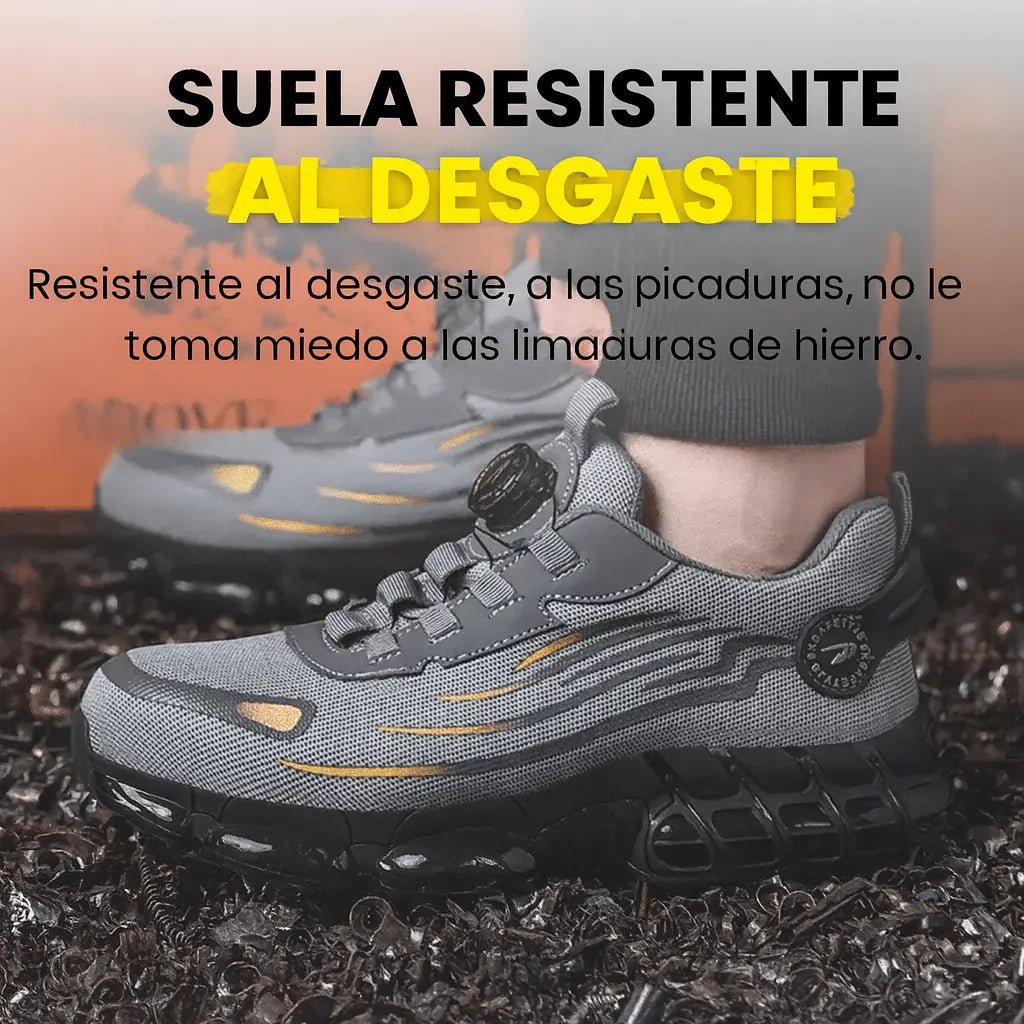 Zapatos de Seguridad Ultra - Ligeros Henner Z90 - Meriva 🇲🇽